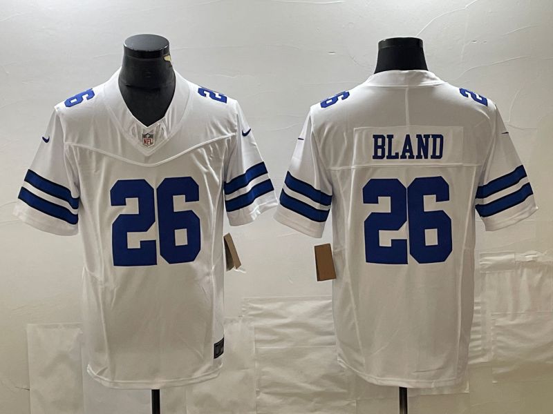 Men Dallas Cowboys #26 Bland White 2023 Nike Vapor F.U.S.E. Limited NFL Jerseys